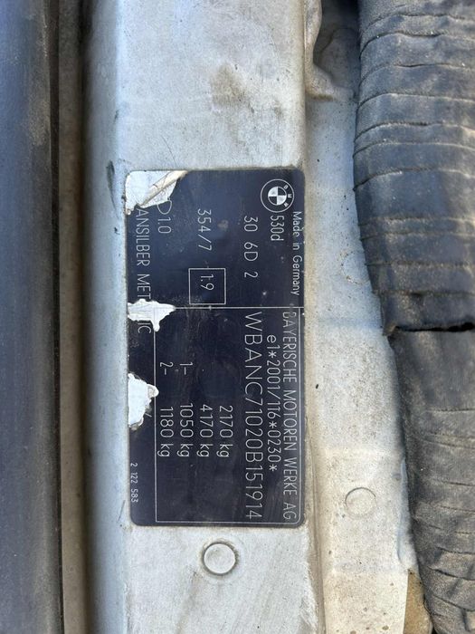 Продавам BMW E60 530D 218 M Pack НА ЧАСТИ