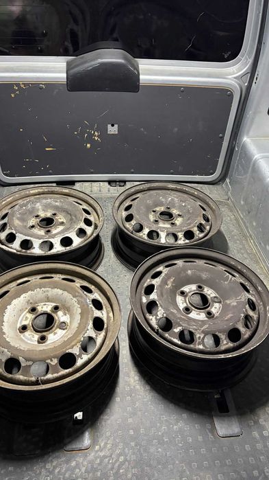 Vând jante table roti vw 16" ET50 5x112