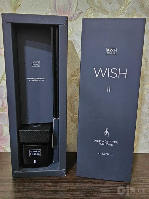 Премиальные аромадиффузоры EWA HOME FEEL I и WISH II (50 мл) — Новые