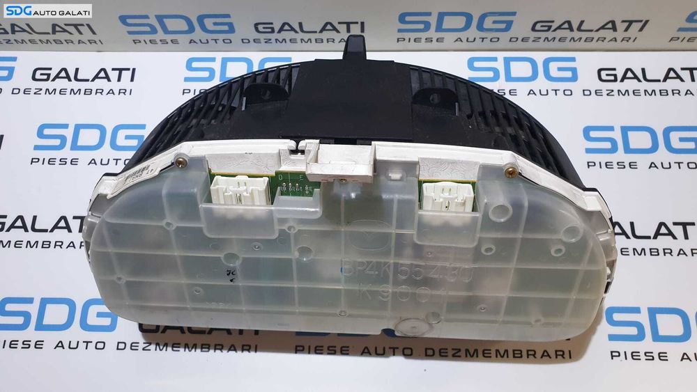 Ceas Ceasuri Cluster Instrumente Bord Mazda 3 1.6 DI Turbo 2003 - 2009 Cod BP4K55430 4TBN9JB [K9001]