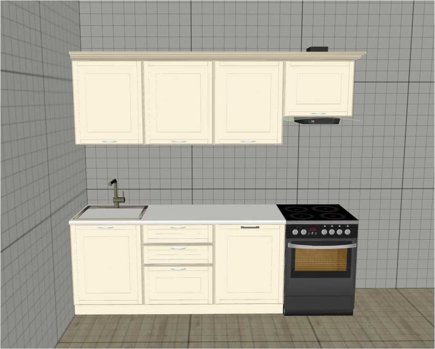 кухня модульное решение и на заказ