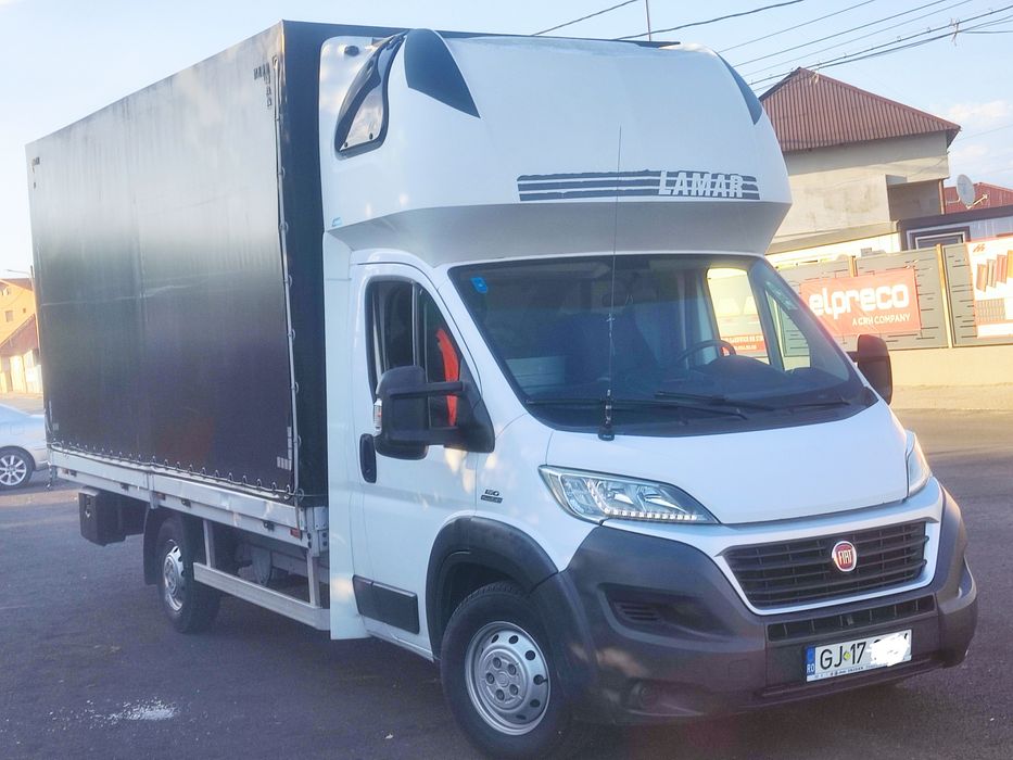 Fiat Ducato 2014 prelată 10 euro paleti