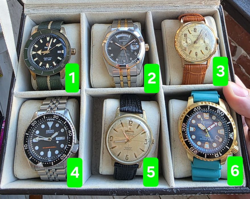 Longines  Tissot, venezianico , Stemata,Citizen, Atlantic, Cauny