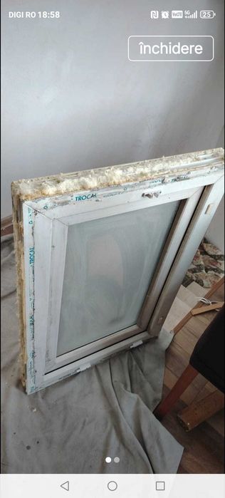 Geam termopan baie