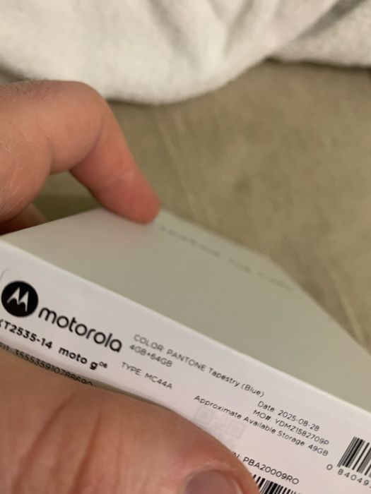 Motorola G06 6.88 ", 64GB, RAM 4 GB, 50 MP/ ЧИСТО НОВ , не отварян/