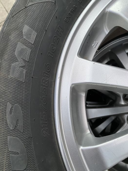 Комплект резины с дисками на Мицубиси