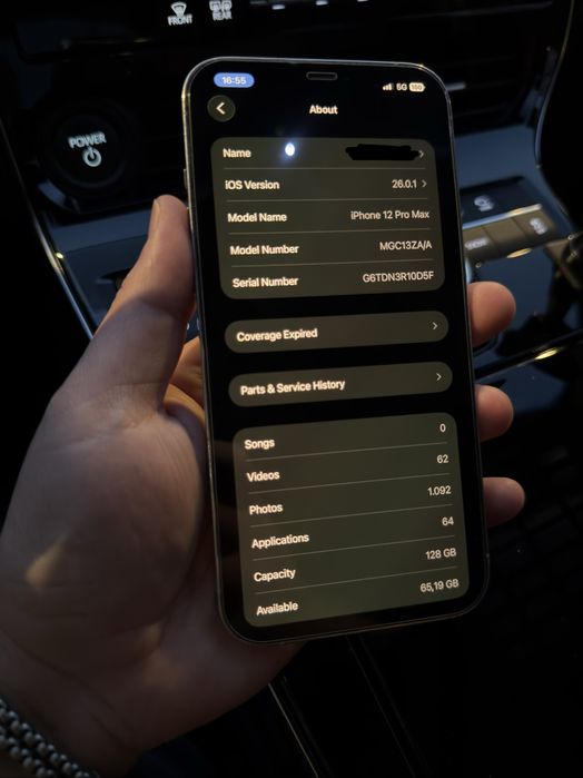 iPhone 12 Pro Max 128GB Alb