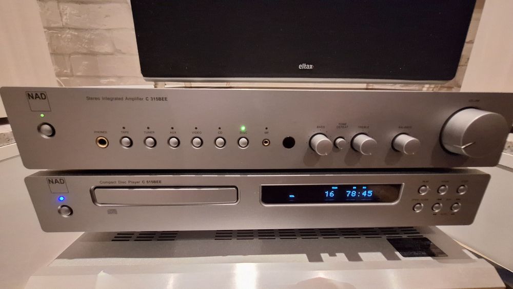 NAD стерео усилвател  и плеър