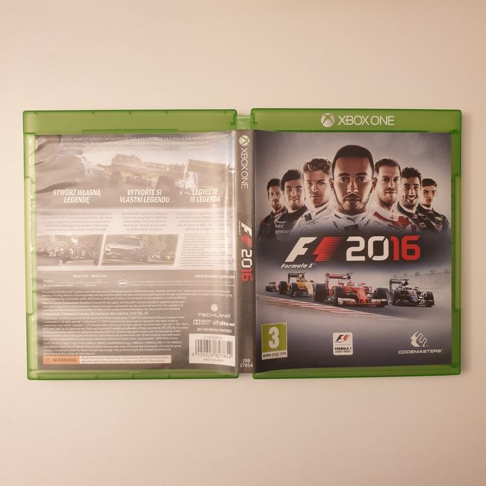 Formula 1/F1 2016 Xbox One/Xbox Series X