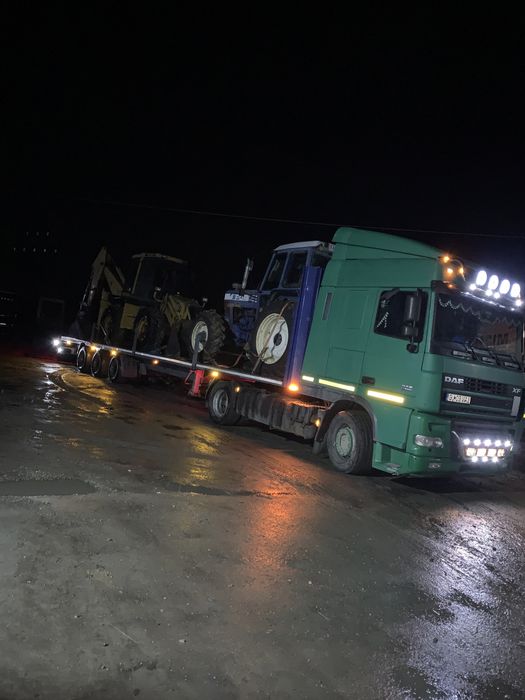 Inchiriez platforma..trailer /transport utilaje/agabaritic