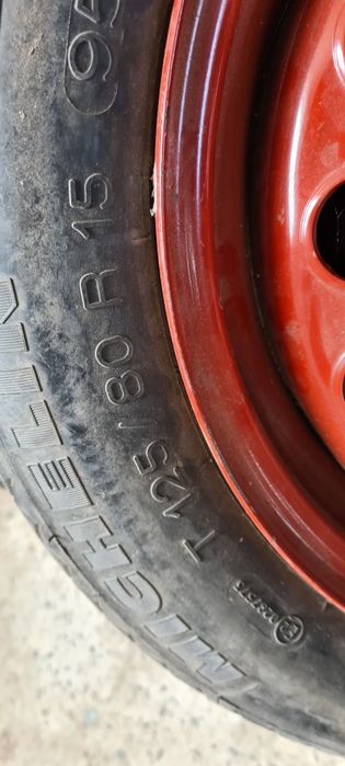 Джанта 15 5х98 патерица с гума 125 80 15