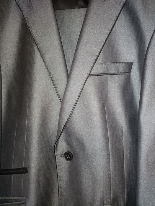 И мъжки елегантен костюм,луксозна марка,турски,новИ шуба,телешки бокс,