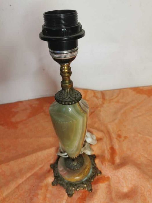 Veioza bronz cu onix