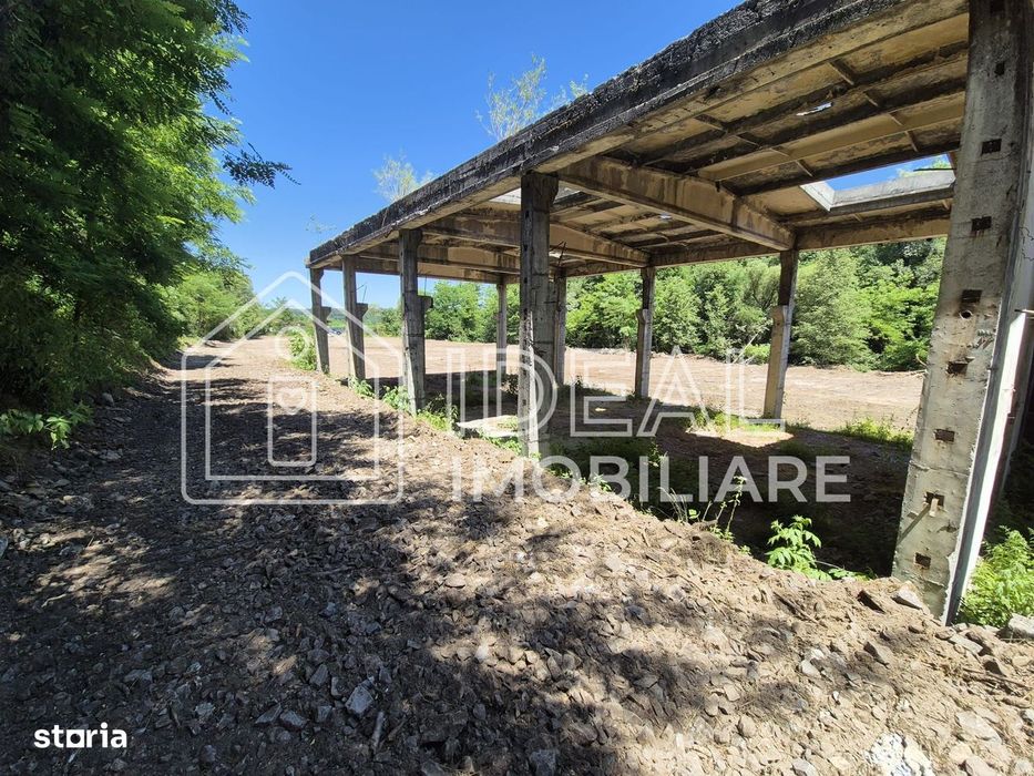 Teren intravilan 18.259 mp + construcție industrială, Mârșa
