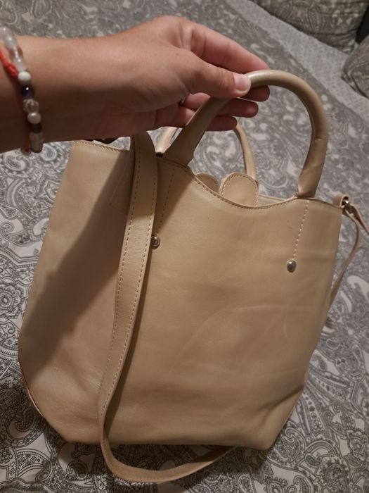 Дарис ,чанта daris естествена кожа