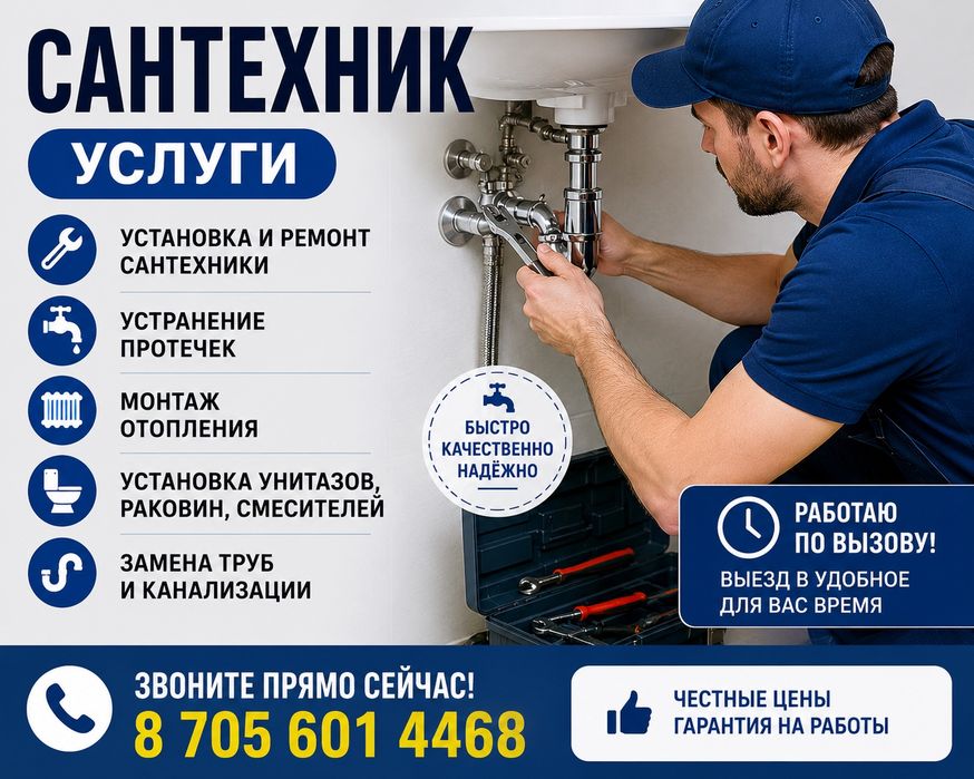 Услуги сантехника