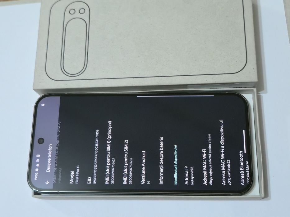 Vand/schimb Google Pixel 9 Pro XL 512gb Nou