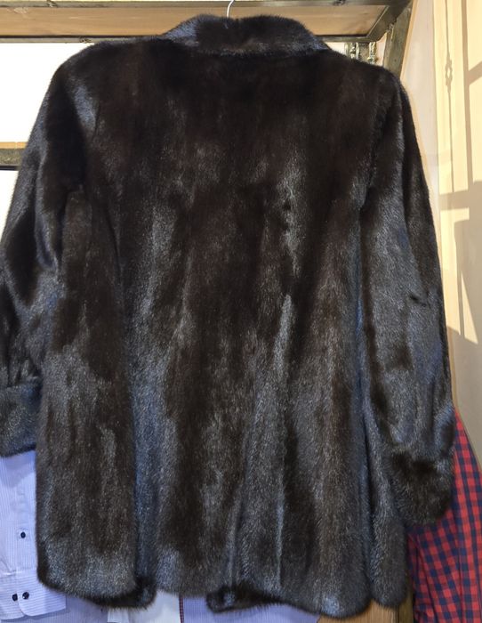Haină de blană naturală de nurcă