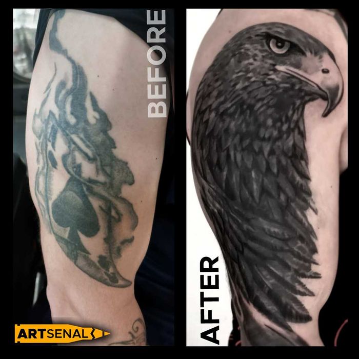 Cover-up tattoo Brasov / Acoperire tatuaj vechi / Tatuaje Brasov