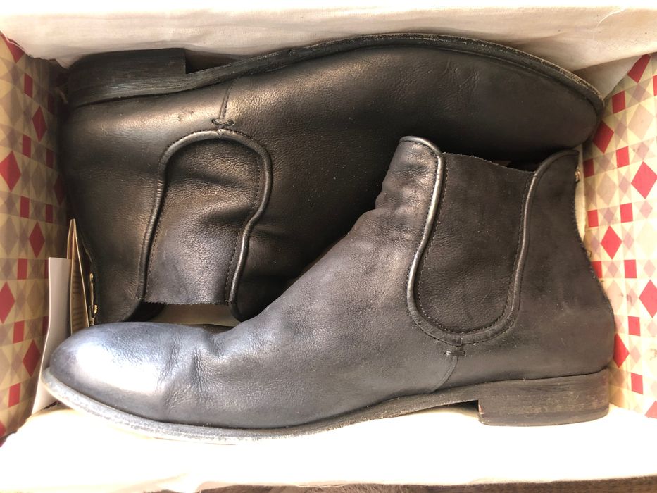 A.S.98 Мъжки кожени боти италиански