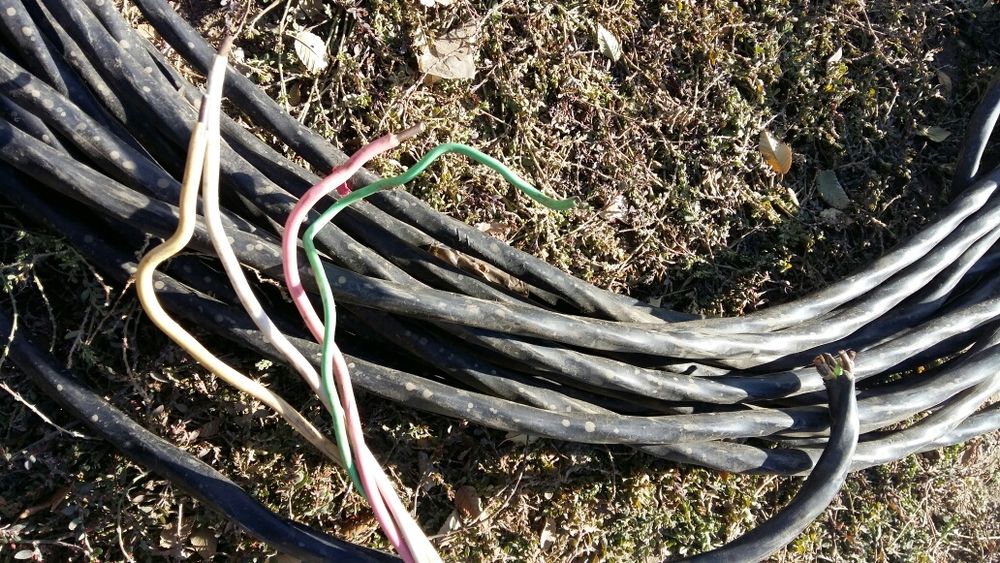 Кабель медный 4-х жильный