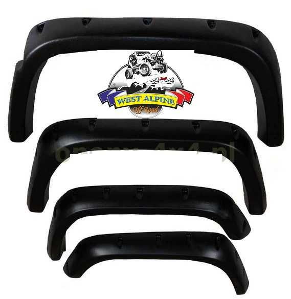 Overfendere TOYOTA LAND CRUISER 70 71 73 - Fabricat din ABS - 12 cm