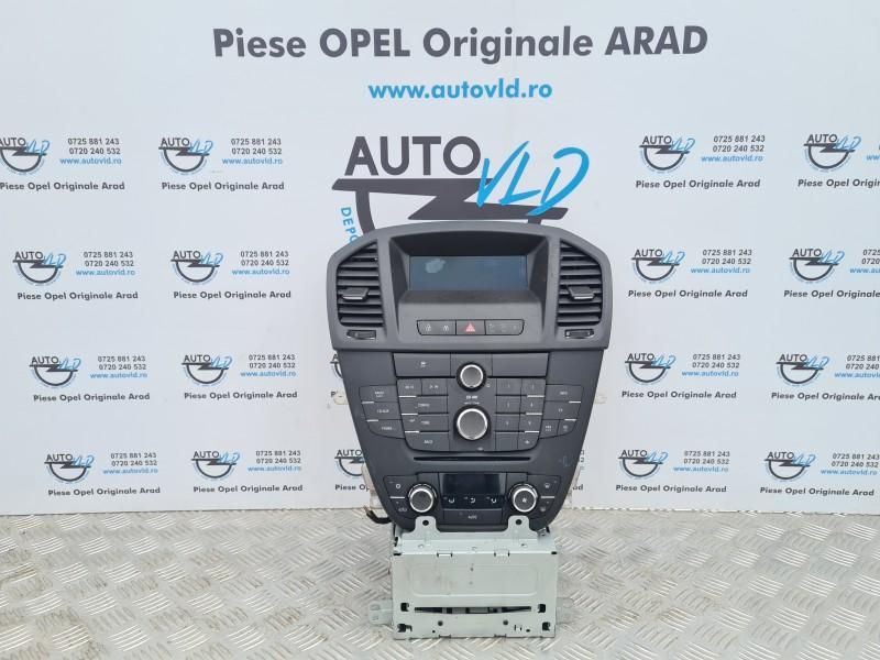 Unitate radio CD400 + display+interfață butoane Opel Insignia A