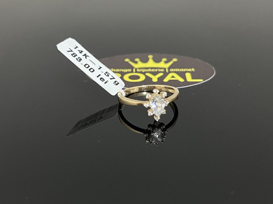 Bijuteria Royal CB :Inel dama aur 14k 1,57 grame