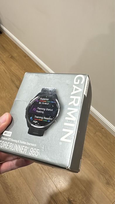 Смарт-часы Garmin Forerunner 965 черный