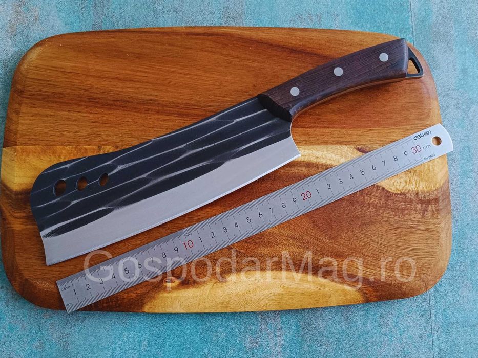 Set Două Piese - Satâr Oase Măcelărie 1000g|500g - Oțel Forjat