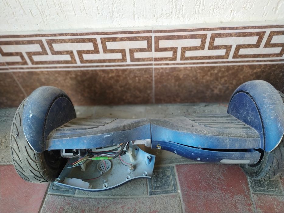 Героскутер. Сел акумулятор.