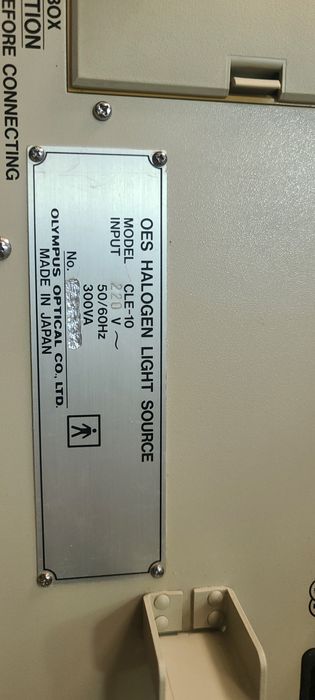 OLYMPUS CLE-10.Источник света галогенный для фиброскопов, Rigid scopes