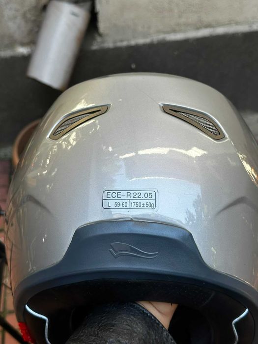 Casca Moto Modulara SHOEI, Gri, Marimea L - Ochelari de soare inclusi