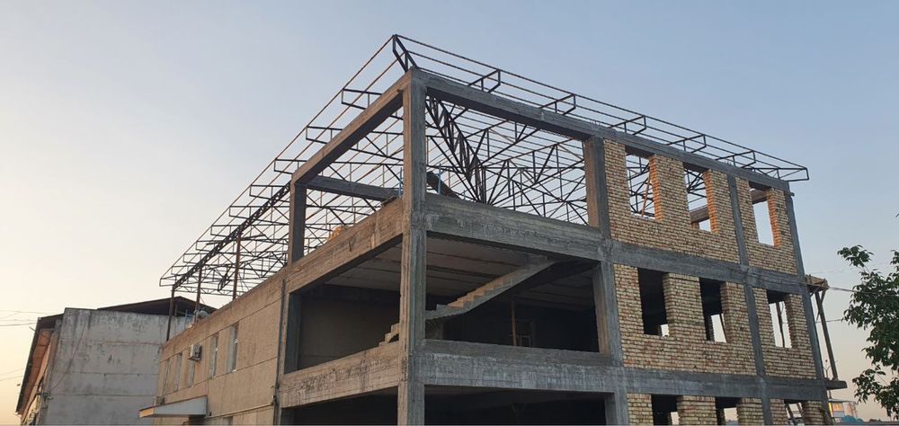 Контейнер профили ёки янги уголникдан металл конструкция қуриб берамиз