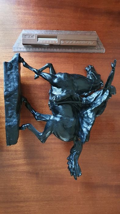 Чапаев на коне. Каслинское литье