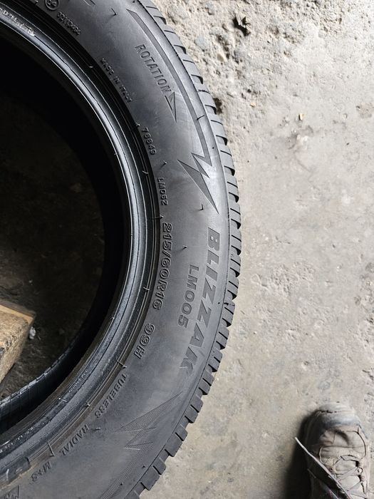 4 anvelope iarna 215 60 16  Bridgestone 2023 6.7mm