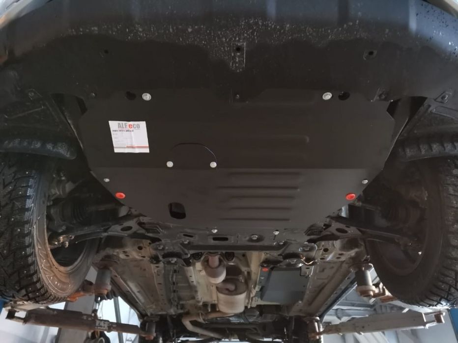 Защита Картера Двигателя ДВС и КПП Chery Tiggo