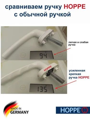 Оконная ручка 2в1 антивзлом