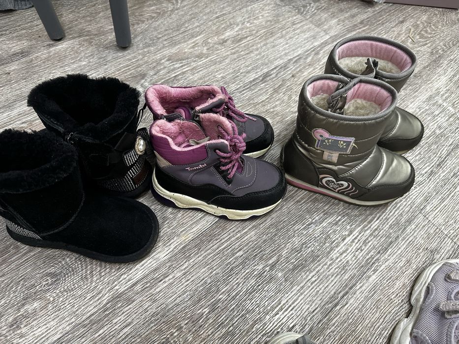 Детская зимняя обувь для девочки