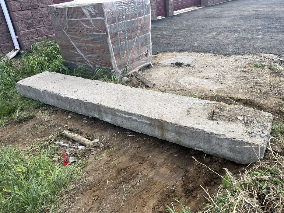 Продам фундаментные блоки и перемычку