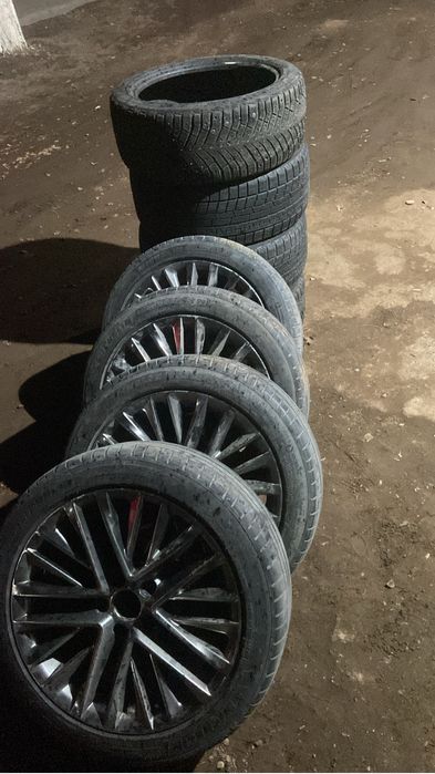 Диски с резиной на тайота