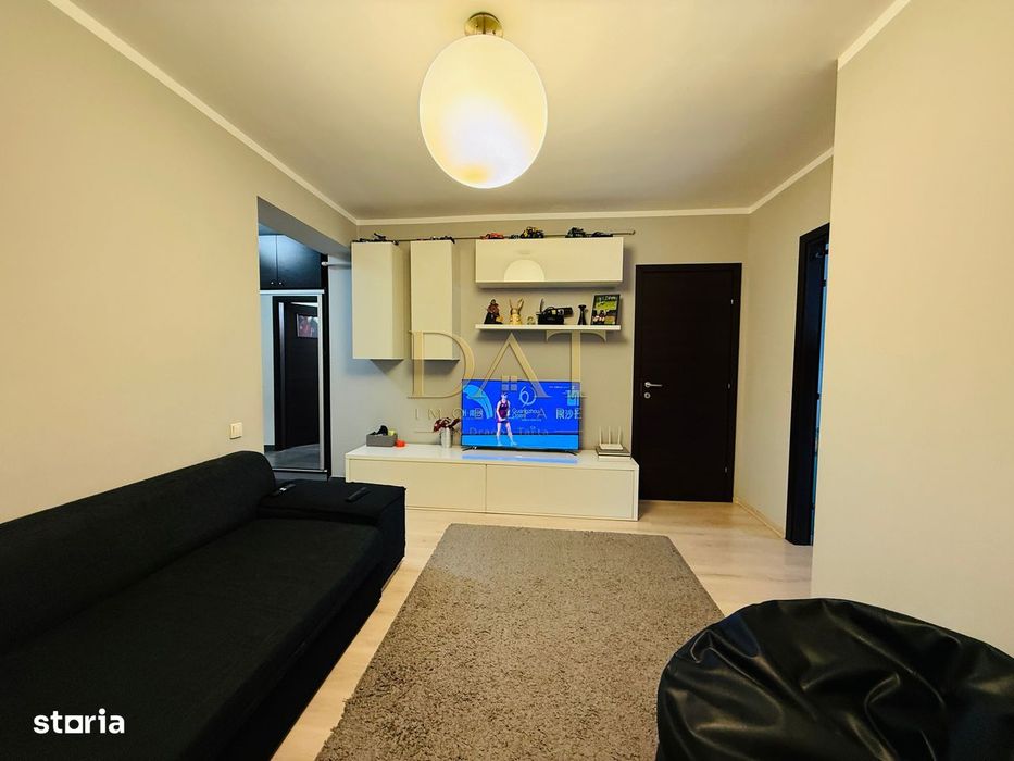 Apartament 1 cameră, 39 mp + balcon, mobilat, str. Someșului