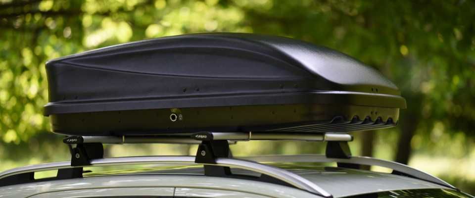 Cutie portbagaj FARAD DORY 140x75x39cm 340 L NEGRU MAT neagra