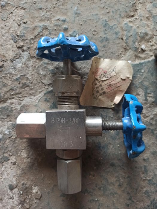 Новые краны, запорная арматура.