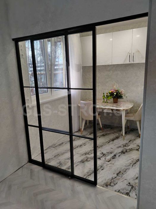 Стеклянные перегородки, рефлённые перегородки, двери, лофт, loft eshik