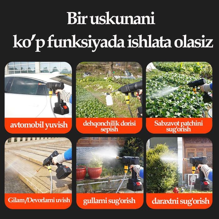 Germaniya brendi yuqori bosimli yuvish moslamasi