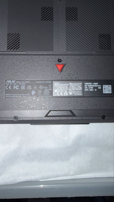 Ноутбук Asus TUF Gaming A15