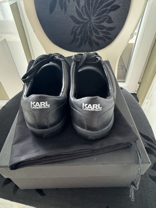 Karl Lagerfeld Дамски кожени обувки