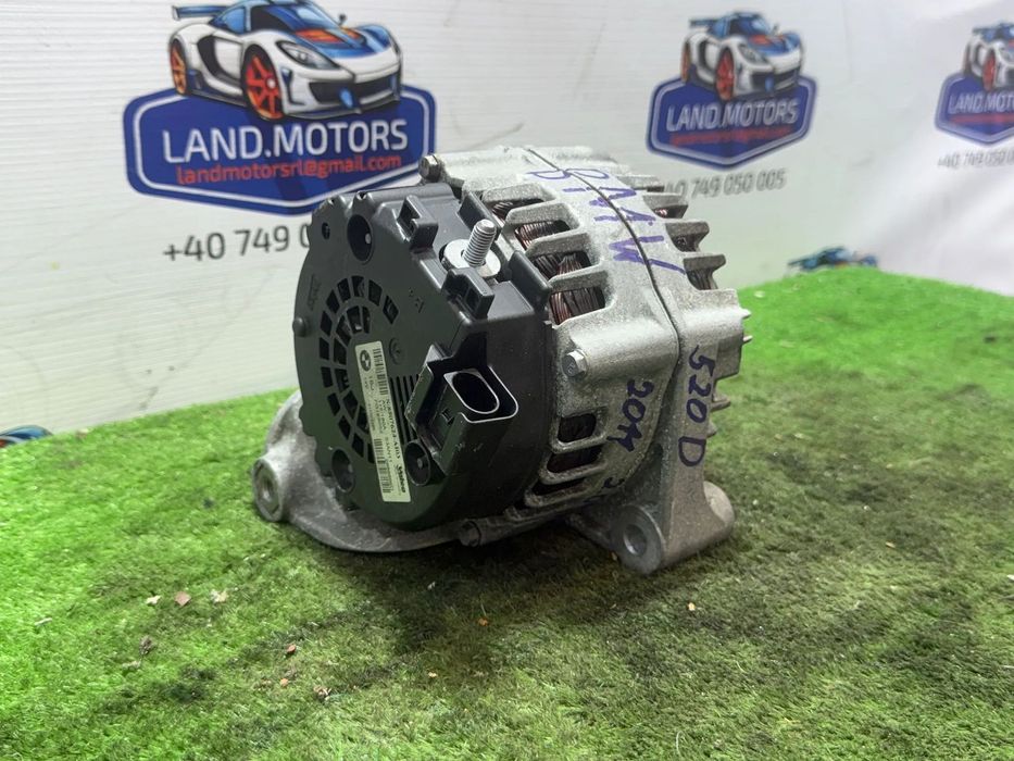 ALTERNATOR BMW SERIA 5 F10 F11 520D SE TOURING 2.0 DIESEL 2011 COD OEM 8507624 / 12318507625 / 8507625 / BREAK 2010-2017