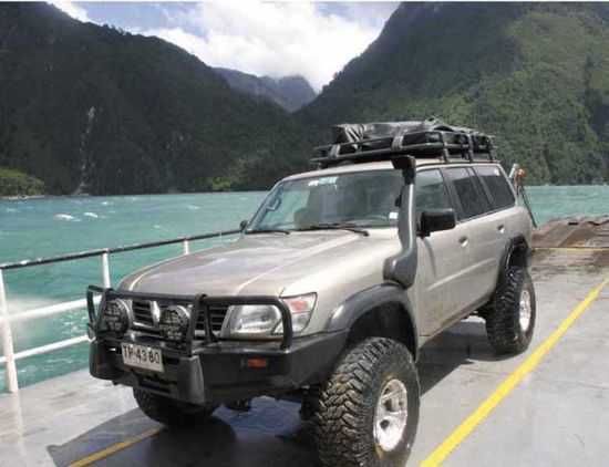 Snorkel Nissan GU Patrol Y61B Motor 3.0 4.2L Anii 2000-2002